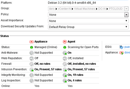 vmware 6.7 update 2 trend micro deep security